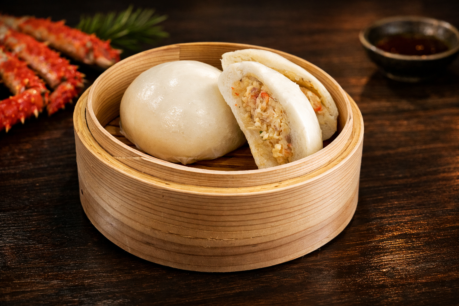 【送料込】タラバまん 120g×5個(個包装) 【送料込】タラバまん 120g×5個(個包装)